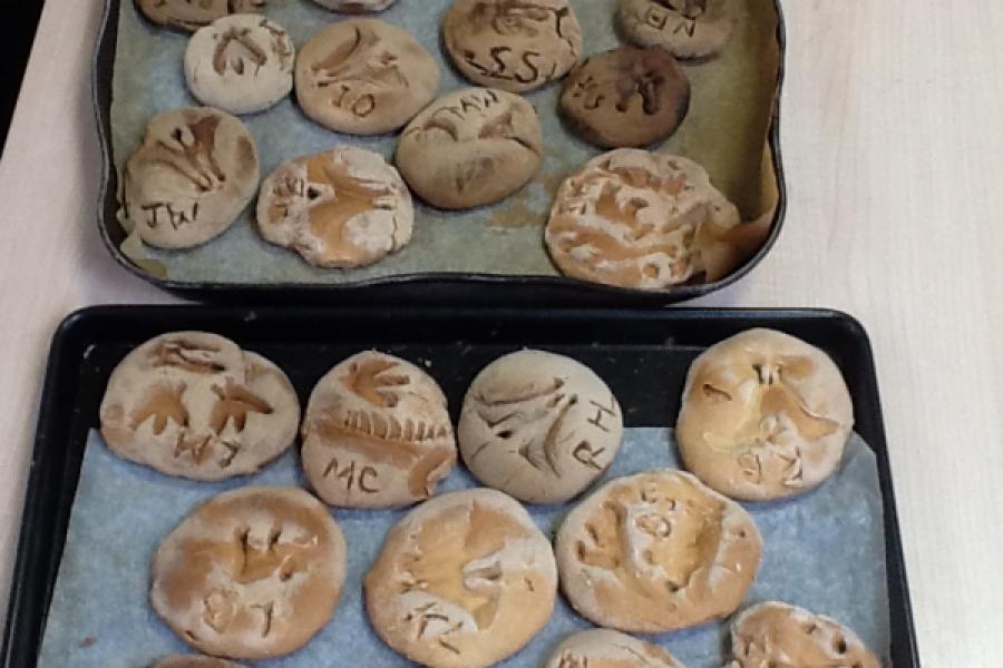 Fossil Making Broadbent Fold Nursery & Primary School