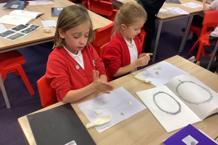 Stone Age Jewellery Broadbent Fold Nursery & Primary School