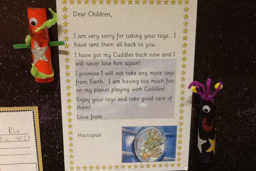 Toys in Space Broadbent Fold Nursery & Primary School